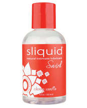 Sliquid Naturals Swirl Lubricant - 4.2 oz  Cherry Vanilla - £28.51 GBP