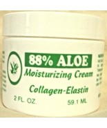 ALOE VERA FACE COLLAGEN ELASTIN MOISTURIZER CREAM AVOCADO JOJOBA LUXURY ... - £9.93 GBP