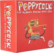 New POPPYCOCK! Hilarious Bluffing TRIVIA GAME Family Fun Party Quiz Ages... - $19.79