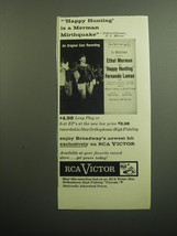 1957 RCA Victor Album Advertisement - Happy Hunting - a Merman Mirthquake - £14.82 GBP