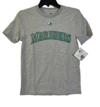 Majestic Kids  Robinson Cano Seattle Mariners Player T-Shirt Gray Medium... - $13.85