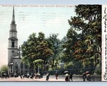 Park Street Church Granary Burying Ground Boston MA 1906 UDB Postcard P15 - $2.92