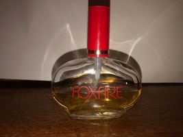 Vintage Avon FOXFIRE Spray Cologne 1993 1.7 Ounce Bottle Partial Full-As... - $20.95