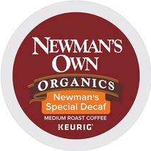 Newman's Own Organics Special DECAF Blend Coffee 24 to 144 K cups Pick Any Size - $23.88+