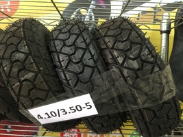 X1 GMD 4.10/3.50-5 Black Tire G905 Pneumatic mobility scooter parts 12”X4” wheel image 4
