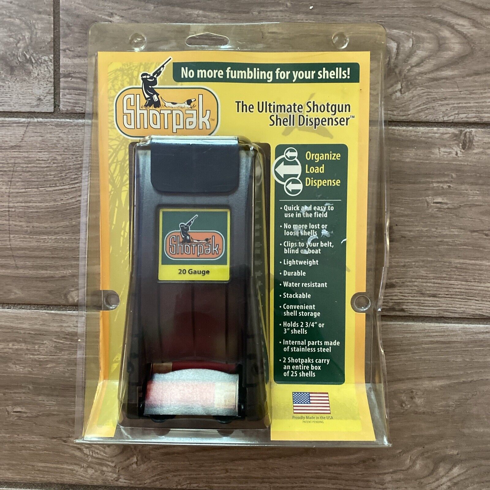 ShotPak Ultimate Shotgun shell holder Dispenser 20 Gauge -Organize Load ... - $45.00
