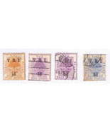 Stamps South Africa Orange Free State 1900  VRI Overprint Used Lot Of 4 - $10.30