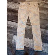 Hot Kiss Junior&#39;s Size 3 Skinny Lilly Floral Jeans - £9.12 GBP