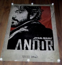 Star Wars Andor Poster Disney+ Promo Double Sided August 31 Diego Luna - $34.99