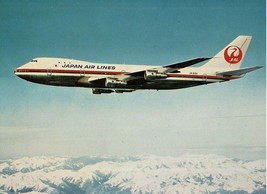 Japan Air Lines Boeing 747 Airline Issued Airplane Postcard  - £20.77 GBP
