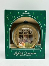 Vtg Hallmark Lighted Ornament Santa&#39;s Arrival Special Christmas 1984 *No Light* - $12.59