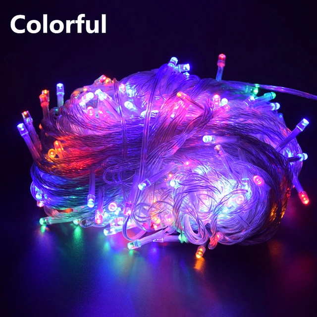 Christmas Decorations Lights 220V 10M 20M 30M 50M 100M 8 Modes For Wedding Party - £122.19 GBP