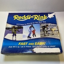 Reddi-Rink 10&#39; x 20&#39; E-Z Freeze Ice Rink Kit for Your Backyard Unused In... - $875.72 MXN