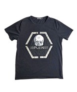 PHILIPP PLEIN Platinum Cut Round Neck Skull Shirt Men&#39;s Size Small - $923.83 MXN