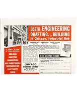 1948 Chicago Tech College Engineering Advertisement Skilled Trades Schoo... - $19.99