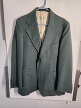 Vtg 1970&#39;s Levi&#39;s Panatela Blazer Leisure Suit Jacket Sport Coat 42 Chest - £15.56 GBP