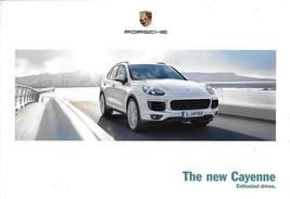 2015 Porsche CAYENNE sales brochure catalog US 14 S E-Hybrid Diesel Turbo - £9.76 GBP