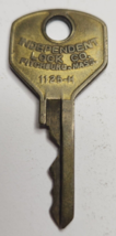 Vtg Key Independent Lock Co 1125-H Pitchburg Mass Appx 1 3/4&quot; Replacemen... - £7.03 GBP