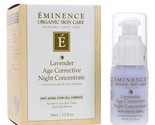 Eminence Lavender Age Corrective Night Concentrate 1.2 oz / 35 ml Brand ... - £35.77 GBP