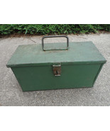 Antique Fishing Tool Box Kit tools  - $2,280.82 MXN