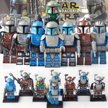 Star Wars Attack of the Clones Boba Jango Fett Jedi Minifigures Building... - £13.30 GBP
