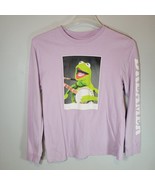 The Muppet Show Shirt XL Youth Kermit The Frog Dreamer Long Sleeve Disney - £9.82 GBP