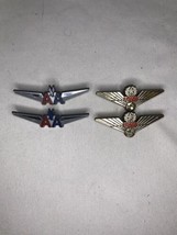 Vintage American Airlines &amp; TVA Pilots Shirt Pins - £7.45 GBP