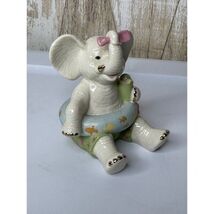 Lenox Summer Fun Ceramic Elephant Figurine with Inflatable Ring Vintage - $278.99 MXN Lenox Summer Fun Ceramic Elephant Figurine with Inflatable Ring Vintage - $278.99 MXN