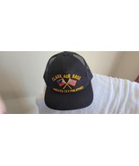 Clark Air Base in Angeles City Philippines on a new black mesh ball cap ... - €21,71 EUR