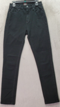 BDG Cropped Jeans Women Size 25 Black Denim Cotton Twig High Rise Pockets Skinny - £21.78 GBP