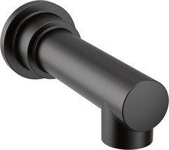 Moen ®  193371BL Align™ Non-Diverter 1/2&#39;&#39; Slip-Fit Tub Spout, Matte Black - £54.64 GBP