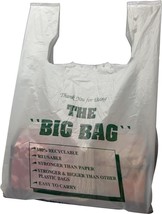 PUREVACY Plastic Thank You Bags with Handles, Polyethylene Thank You Plastic... - £67.84 GBP
