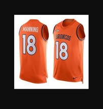 2024 Nfl Mens Nike Denver Broncos Peyton Manning #18 Limited Edition Tank Jersey - £98.55 GBP