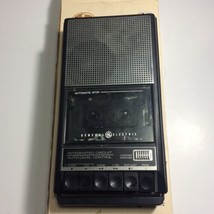General Electric GE 3-5015C Portable Cassette Voice Recorder For Parts Or Repair - £5.31 GBP