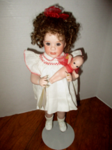 1994 Wendy Lawton Classic Playthings Katie &amp; her Kewpie Porcelain Doll #625/750 - £137.01 GBP