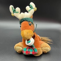 Breyer Comet Plush Christmas Holiday Reindeer Horse Pony W Antlers &amp; Sto... - £18.78 GBP