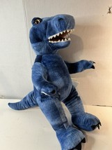 Build A Bear Workshop BAB Blue T Rex Dinosaur Plush Stuffed Animal Toy Clean - £6.79 GBP