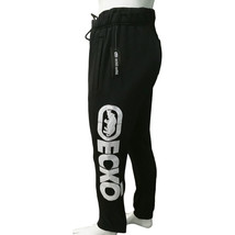 NWT ECKO UNLTD. MSRP $51.99 EMBROIDERY MEN&#39;S BLACK PULL ON JOGGER PANTS ... - £18.69 GBP