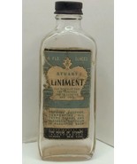 STUART LINIMENT Bottle Muscular Pain Lameness Depression Era w/ Labels a... - £20.27 GBP