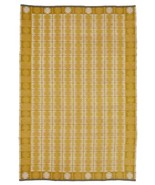 Gold Swedish Rug Handmade Flatweave Family Rug For Living Room Rug Bedro... - $365.31+