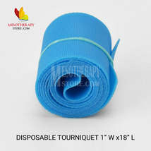 Disposable Tourniquet 1&quot; W x 18&quot; L 10pcs - £11.19 GBP