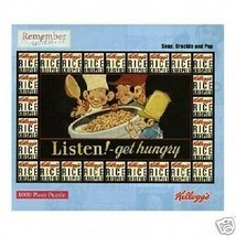 Pressman Snap Crackle Pop 1000 Pc Puzzle New In Box Remember When - £8.88 GBP