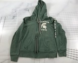 Michigan State University Spartans Hoodie Mens Extra Small Green Sweatsh... - $18.49