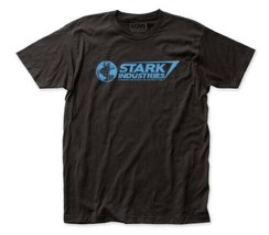 Marvel Comics Iron Man Stark Industries Name Logo Adult T-Shirt NEW UNWORN - $17.41