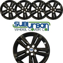 2020-2024 Ford Explorer Xlt # IMP-449BLK 18&quot; Gloss Black Wheel Skins New SET/4 - £87.92 GBP