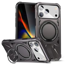 Generic Case for iPhone 14 Pro (Color : Grey) Shockproof Big Ring Stand ... - $49.56