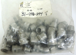 LOT OF 15 PYLE NATIONAL DB-945 1/2&quot; 45 DEG. STRAIN RELIEF CORD GRIPS 3/8... - $59.95
