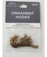 Hallmark Keepsake Brass Ornament Hooks, Pack of 20 - $6.88