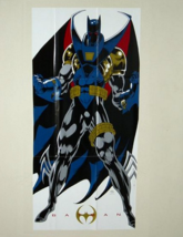 1993 Azrael Batman Knightfall poster:29x14 Dark Knight detective DC Comics pinup - £18.68 GBP