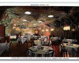 Grotte Dining Room Sequoie Hotel Regala Passaggio Oregon Unp Wb Cartolin... - $3.03